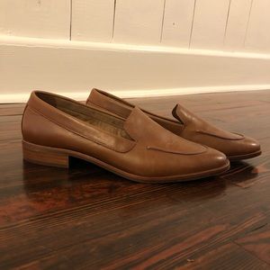 New Tan Real Leather Loafers